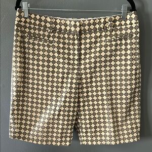 Lands End Stylish Women's Checkered Shorts